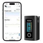 ViATOM Bluetooth Pulse Oximeter with Offline Storage