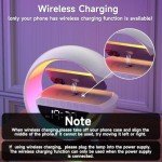 Smart Atmosphere Lamp with Wireless Charger & Speaker