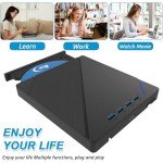 Portable Blu-ray Drive with USB 3.0 and Type-C