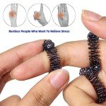 12 Pack Fidget Acupressure Rings for Stress Relief