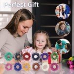 12 Pack Fidget Acupressure Rings for Stress Relief