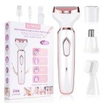 ACWOO Cordless 4-in-1 Women's Electric Shaver