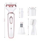 ACWOO Cordless 4-in-1 Women's Electric Shaver