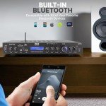 Pyle Bluetooth Hi-Fi Mini Amplifier with LCD Display