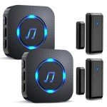 Wireless Door Alarm Sensor with Adjustable Volume