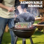 Nesting Grill Baskets with Wooden Handle - BBQ Essential