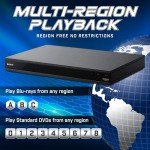 Region-Free 4K Blu-ray Player with HDMI Cable
