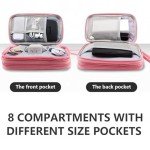 Waterproof Travel Gadget Organizer Bag - Pink