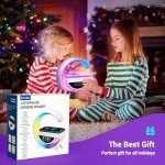 Wireless Charging Alarm Clock with RGB Lamp
