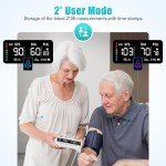 PEKYO Blood Pressure Monitor with Large Cuff