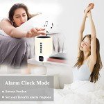 Bluetooth Speaker Night Light with Alarm Clock
