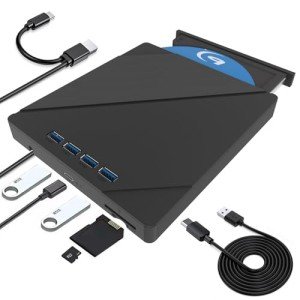 Custom Catch 8-in-1 Portable Blu-ray Drive