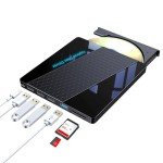 Portable USB 3.0 DVD/CD Drive for Laptops