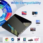 Portable USB 3.0 DVD/CD Drive for Laptops
