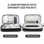 Waterproof Gadget Organizer Bag for Travel, Black