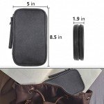 Waterproof Gadget Organizer Bag for Travel, Black
