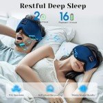 Bluetooth Sleep Mask Headphones for Relaxation and Travel