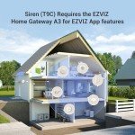 EZVIZ Outdoor Siren Alarm with Long Battery Life