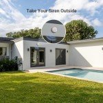 EZVIZ Outdoor Siren Alarm with Long Battery Life