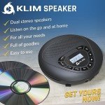 KLIM Nomad Portable CD Player and Headset