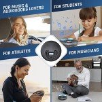 KLIM Nomad Portable CD Player and Headset