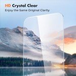 iPhone 15 Pro Max Tempered Glass Screen Protector Set