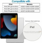 iPad 10.2 Tempered Glass Screen Protector (2 Pack)