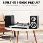 Arrari PR-100 Wireless 2-Speed Vinyl Record Player