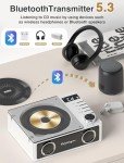 Rechargeable Bluetooth CD Player with Dual Speakers