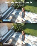 AOSU 3K Outdoor Wireless Solar Security Cameras