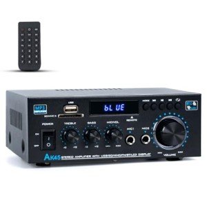 AK45 Bluetooth Stereo Receiver & Amplifier for Home