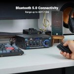 AK45 Bluetooth Stereo Receiver & Amplifier for Home