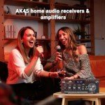 AK45 Bluetooth Stereo Receiver & Amplifier for Home