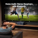 AK45 Bluetooth Stereo Receiver & Amplifier for Home
