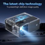 Einyoumily Mini Full HD 1080P Portable Projector