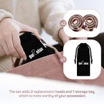 Women's Rechargeable Facial Hair Remover with Replacement Heads