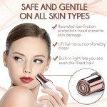 Women's Rechargeable Facial Hair Remover with Replacement Heads