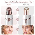 Women's Rechargeable Facial Hair Remover with Replacement Heads
