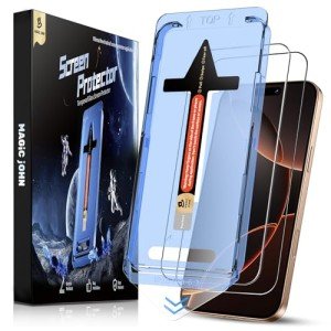 MAGIC JOHN iPhone 16 Pro Tempered Glass Protectors