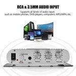 Mini 2.1 Hi-Fi Stereo Amplifier for Home & Car