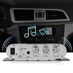 Mini 2.1 Hi-Fi Stereo Amplifier for Home & Car
