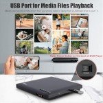 MAITE Ultra Slim Regionless DVD Player with Remote