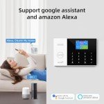 8-Piece 4G WiFi Home Alarm System with App