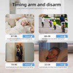 8-Piece 4G WiFi Home Alarm System with App