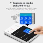 8-Piece 4G WiFi Home Alarm System with App