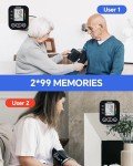 Sinocare Upper Arm Blood Pressure Monitor for Two Users