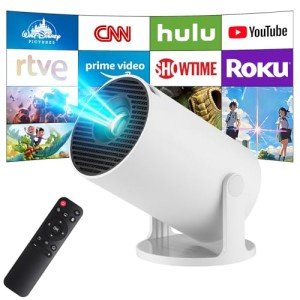 HY300 Pro+ Smart Mini 4K Projector with Bluetooth