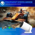 HY300 Pro+ Smart Mini 4K Projector with Bluetooth