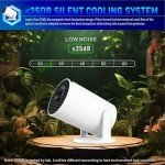 HY300 Pro+ Smart Mini 4K Projector with Bluetooth