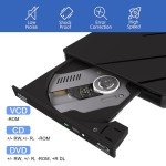 7-in-1 Portable Blu-ray Drive with USB & Type-C